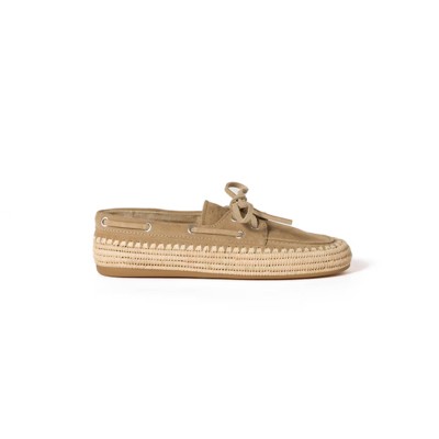 MIU MIU SUEDE AND RAFFIA BOAT SHOES 5D378E MIU MIU SUEDE AND RAFFIA BOAT SHOES 5D378E